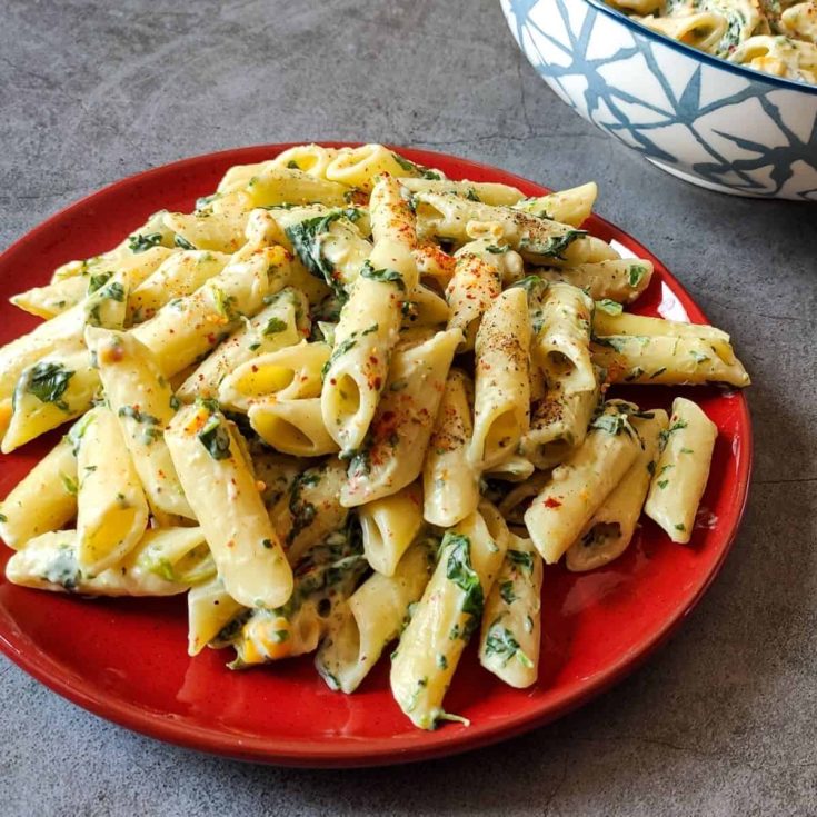 Image for Cream cheese pasta - A quick & easy under 20 minutes pasta recipe
