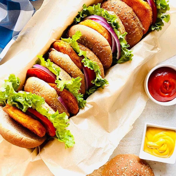 Image for Frozen Chicken Patties in Air Fryer